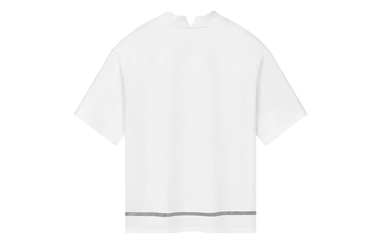 (WMNS) FILA Alphabet Logo Printing Short Sleeve White F11W934103F-WT