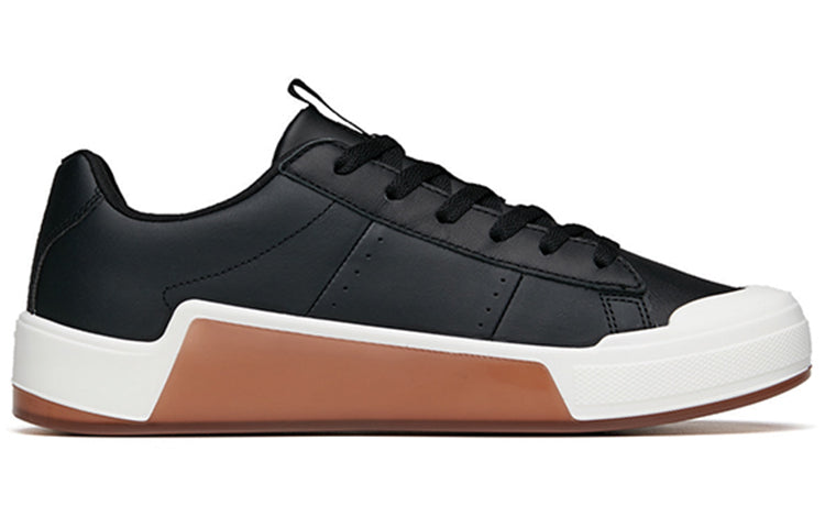 ANTA Skateboarding Shoes 'Black White Brown' 112148072-3
