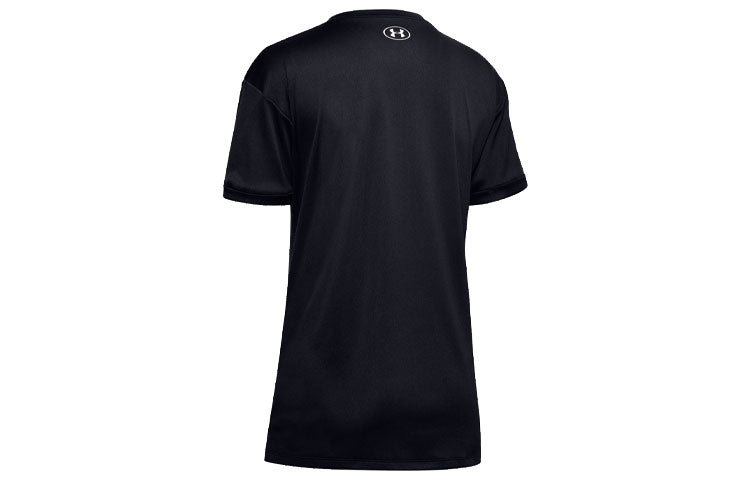 (WMNS) Under Armour Performance Training Sports Short Sleeve Black 1351976-001