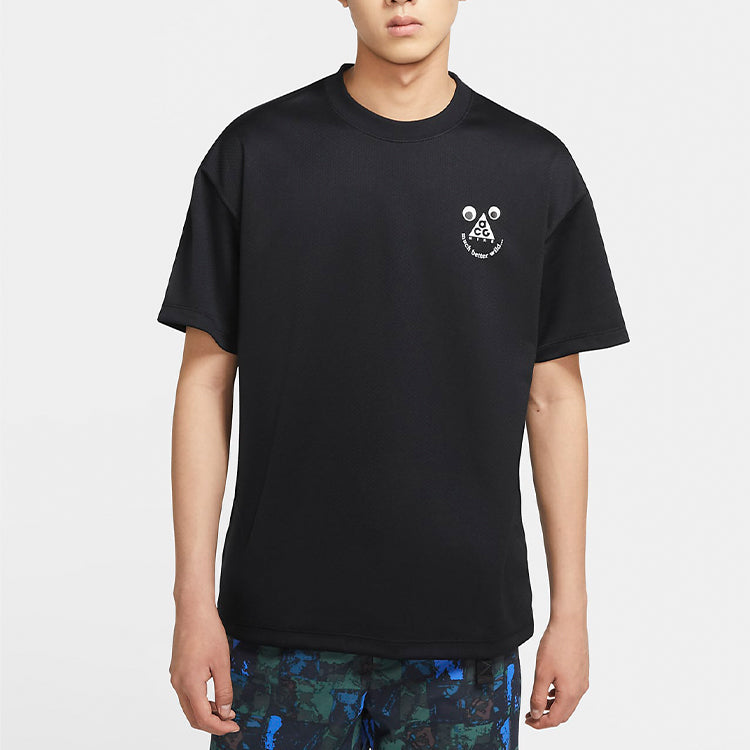 Nike ACG Casual Sports Short Sleeve Black CU0099-010