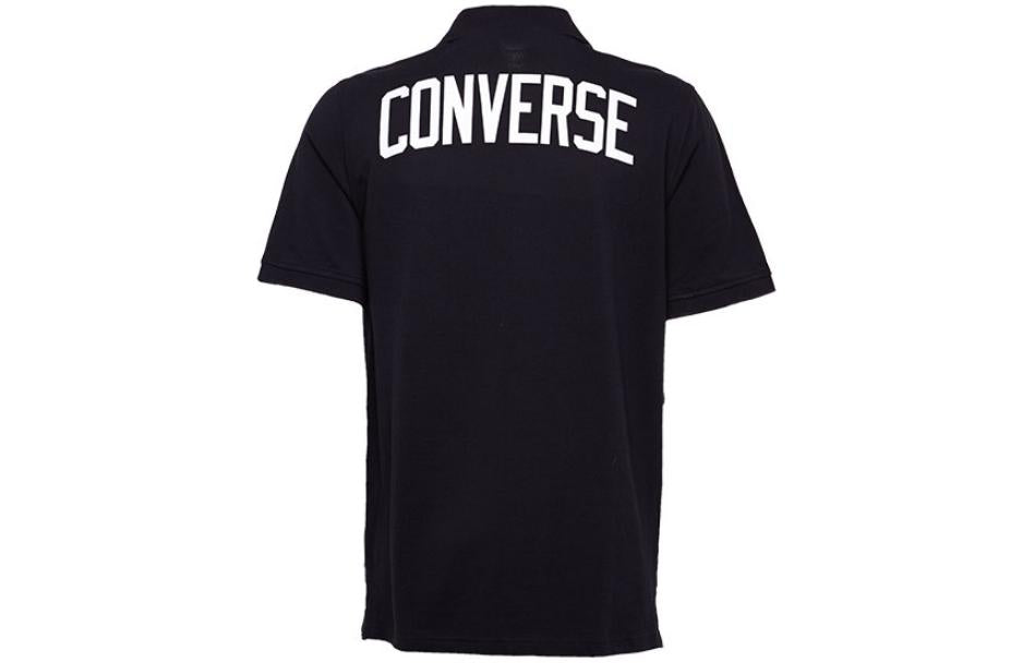 Converse Multi Logo T-Shirt Asia Sizing 'Black' 10008080-A01