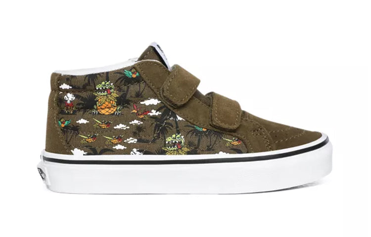 (GS) Vans Sk8-Mid Reissue V 'Green' VN0A38HH0I2