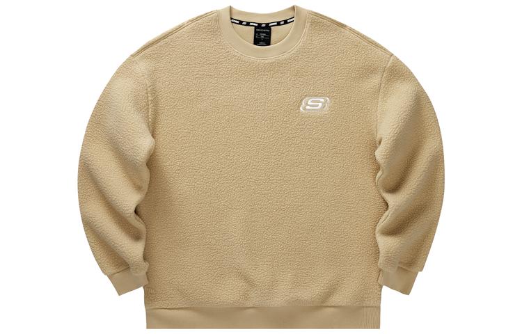 Skechers Letter Printed Crew Sweater 'Tan' L322U091-028R