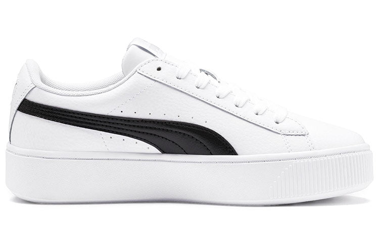 (WMNS) PUMA Vikky Stacked 'White Black' 369143-07