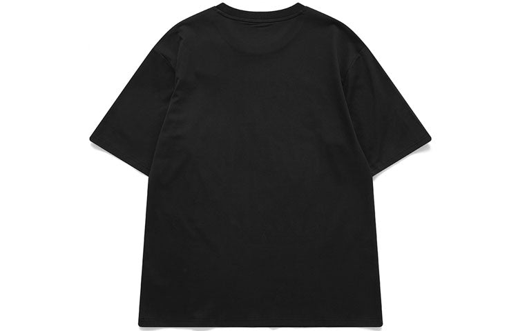 FILA FUSION Casual Sports Basketball Loose Round Neck Short Sleeve Black T11M125115F-BK