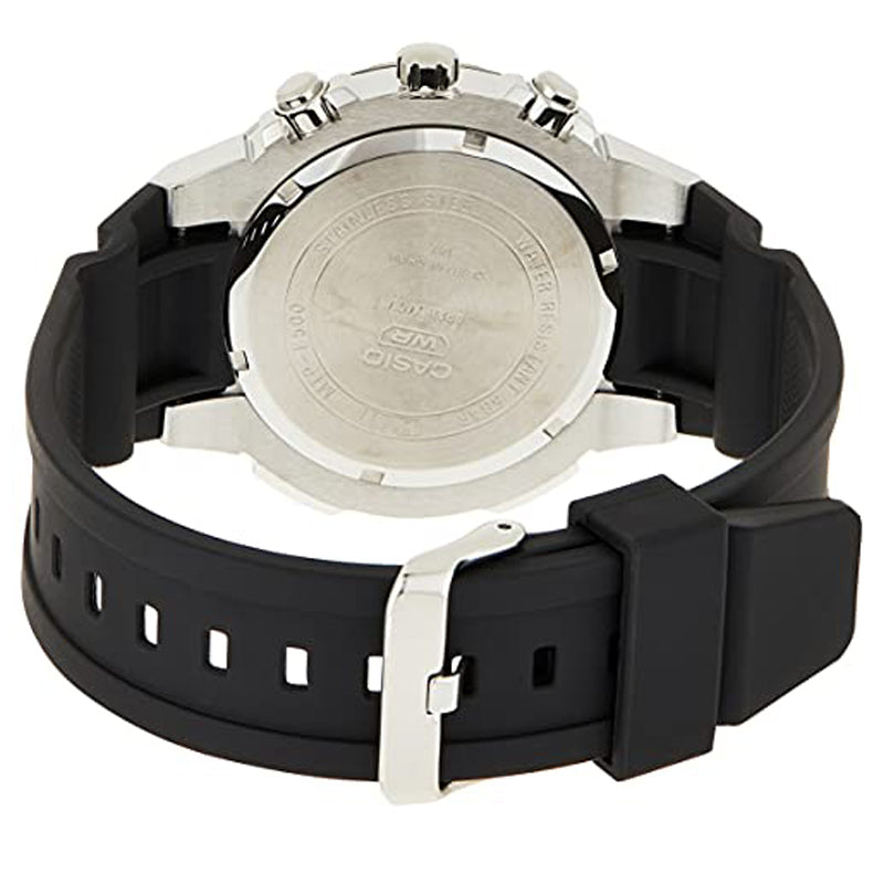 CASIO Male DRESS Japan / South Korea Fashion Sports Black Analog MTP-E500-1AV