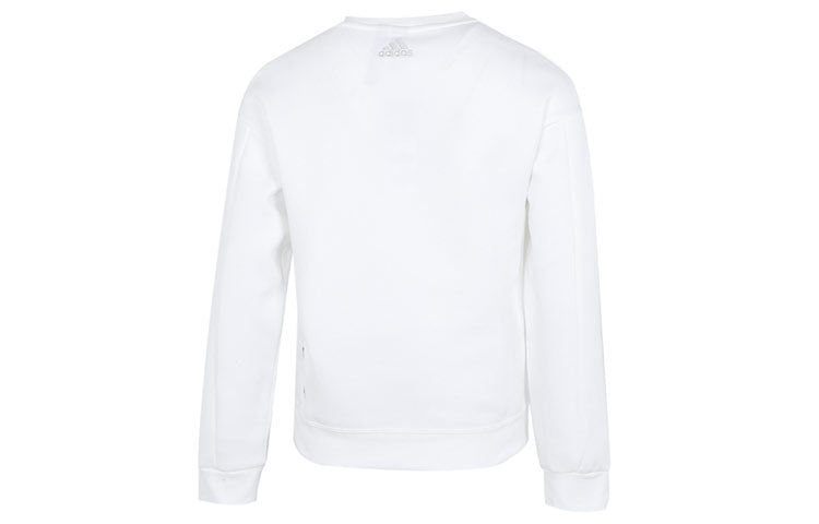 (WMNS) adidas Cny Sweat limited Funny Pattern Sports Round Neck Hoodie White HC2806