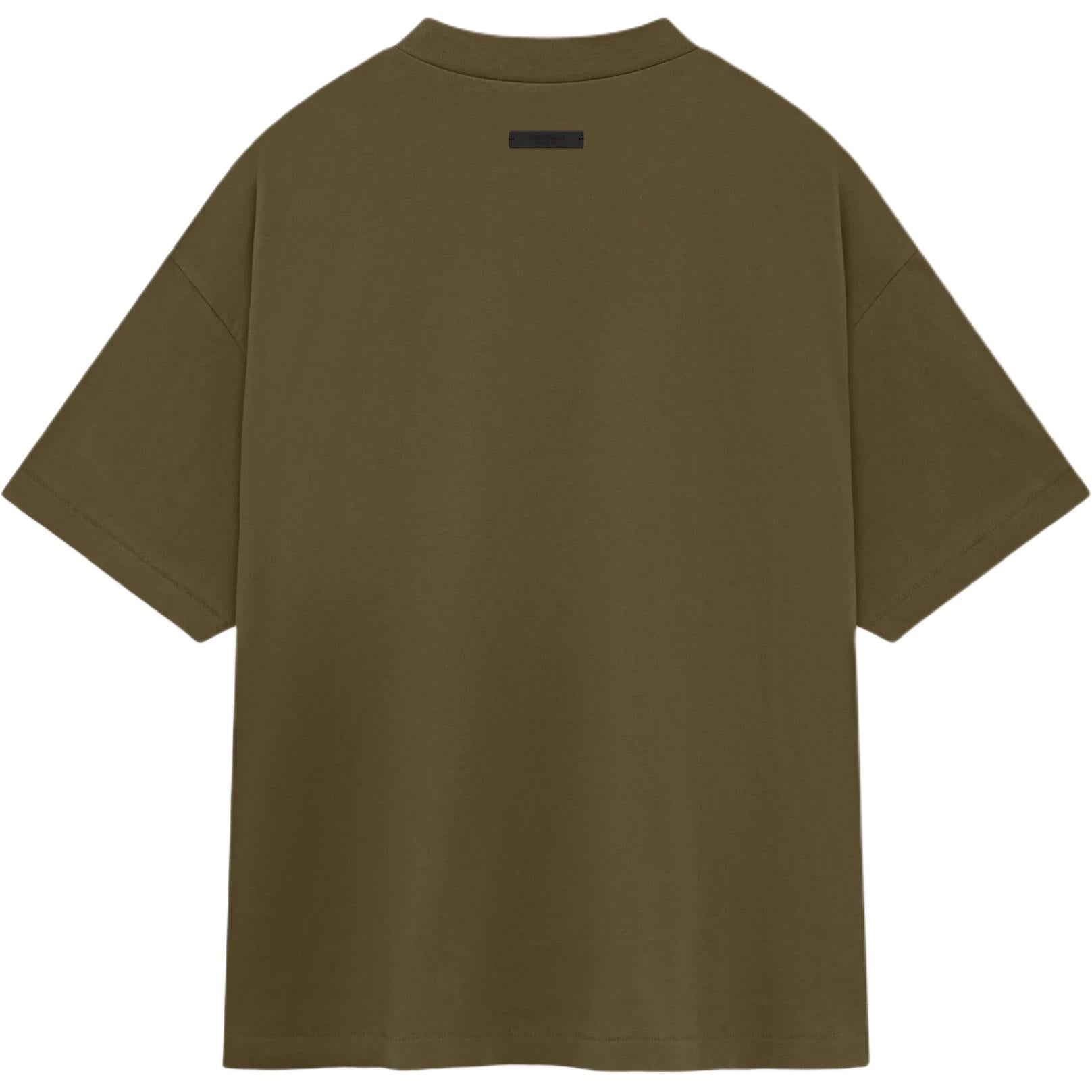 Fear of God Essentials Jersey Crewneck Tee 'Olive' 125BT244194F