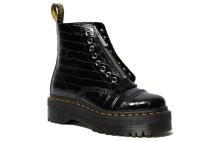 (WMNS) Dr. Martens Sinclair Lakleren Platform Black 26260001