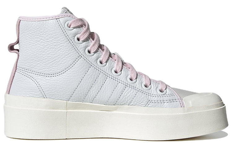 (WMNS) adidas Nizza Bonega Mid 'Crystal White Almost Pink' GW6761