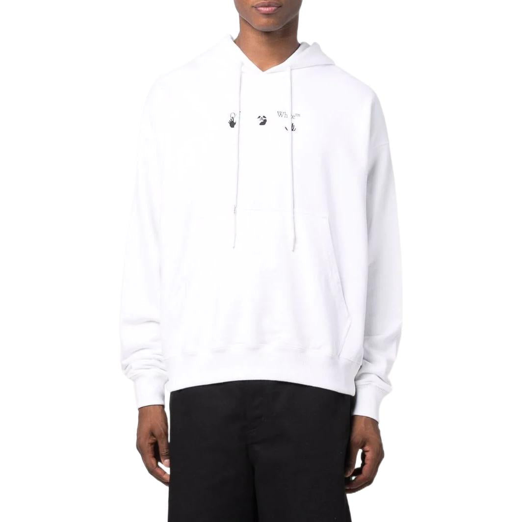 Men's Off-White SS22 Tree Arrow Pattern Printing Version White OMBB085F21FLE01901840184