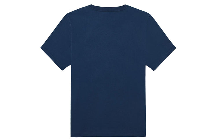 VansxFxxl Dogg Printing Short Sleeve Couple Style Navy Blue VN0A4RATLKZ1