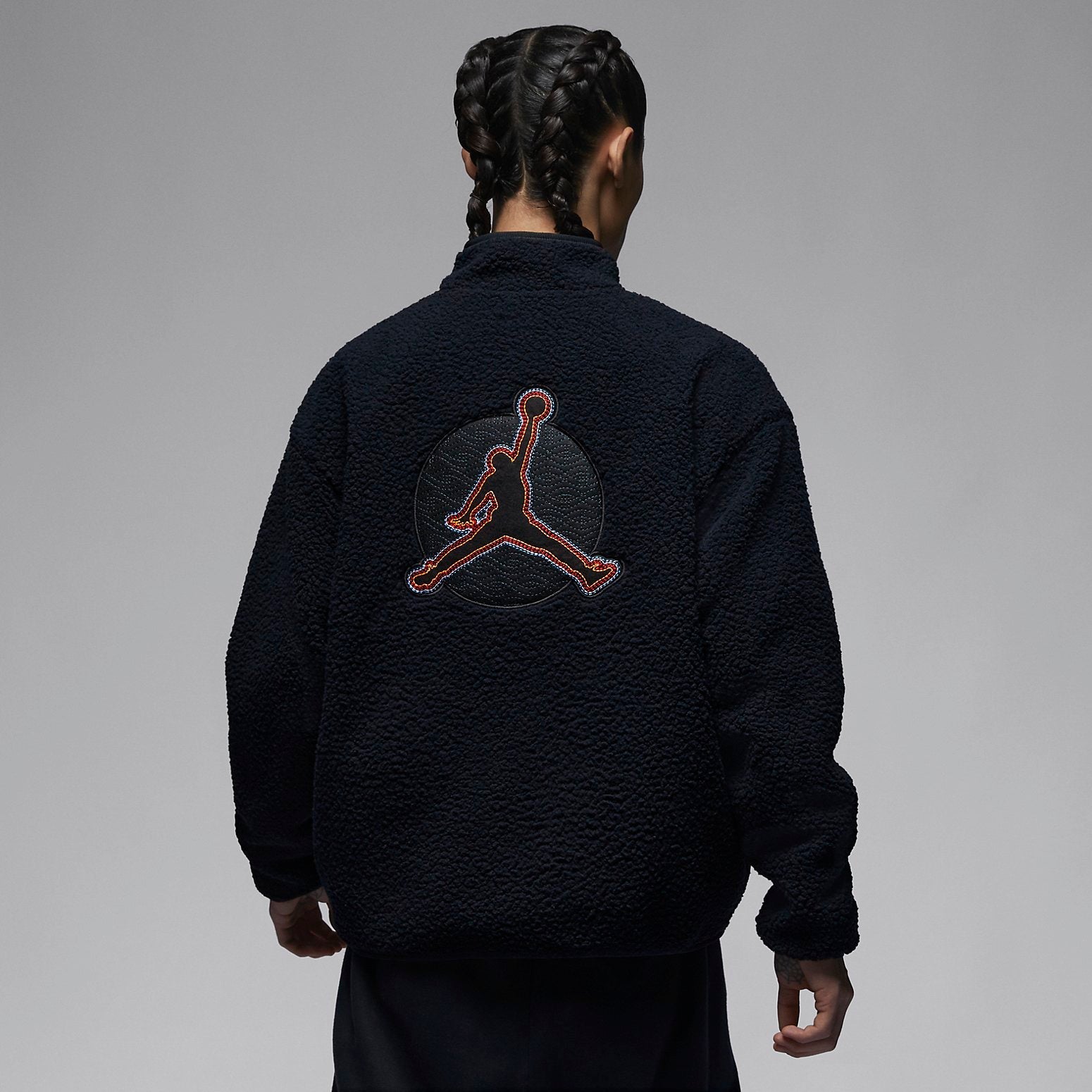 Air Jordan Fearless Full-Zip Winter Jacket 'Black' FV4017-010