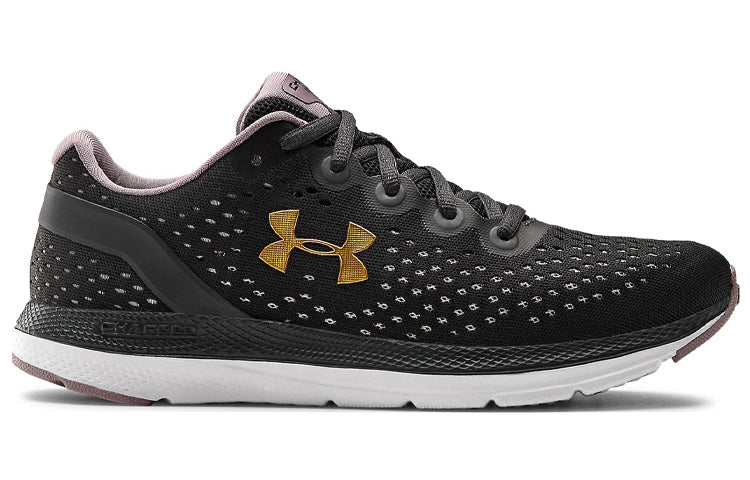 (WMNS) Under Armour Charged Impulse Black/Purple 3021967-501