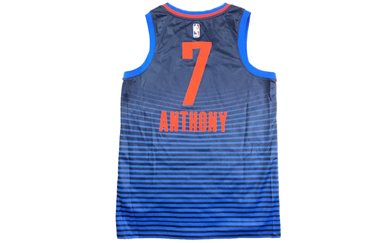 Nike NBA Training Basketball Sports Vest SW Fan Edition Thunder 7 Blue 877216-423