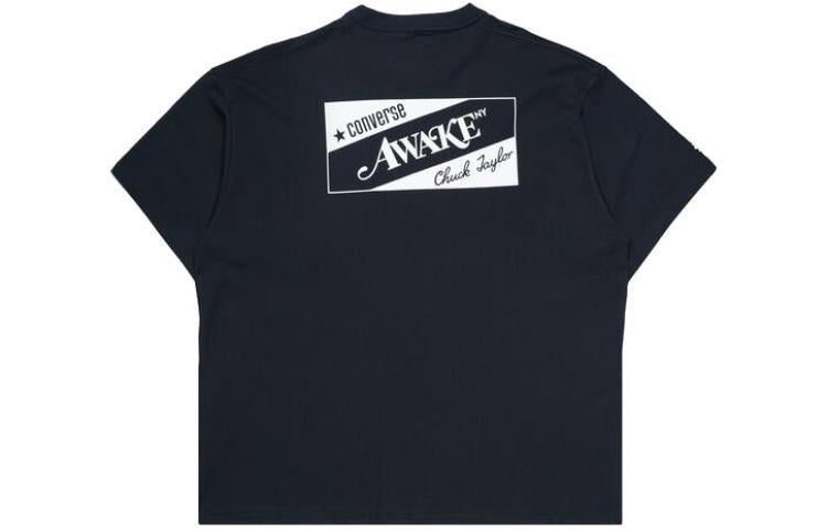 Converse x Awake NY Short-Sleeve Tee Asia Sizing 'Black' 10026482-A03