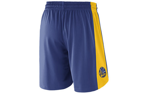 Nike NBA Warriors Training Shorts Blue 866942-495