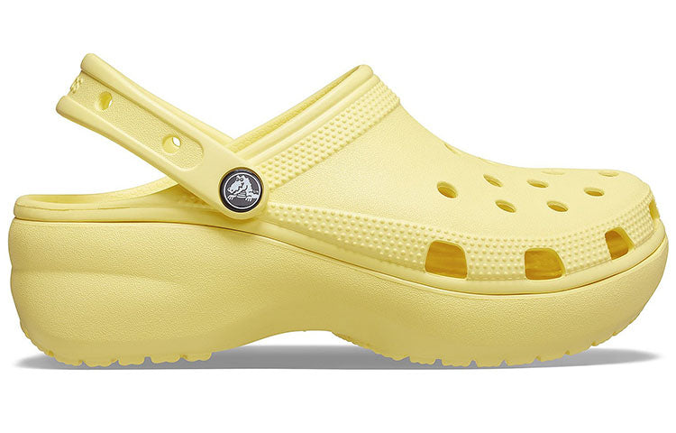 (WMNS) Crocs Classic Clog 'Yellow' 206750-7HD