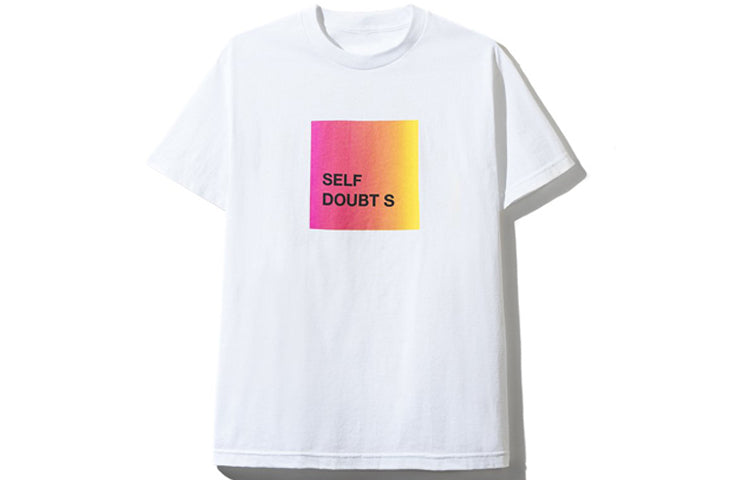 ANTI SOCIAL SOCIAL CLUB Multi-Color Gradient Short Sleeve Unisex White ASST352