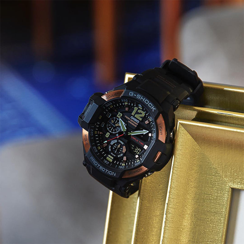 CASIO G-Shock Gravitymaster 'Black' GA-1100RG-1A