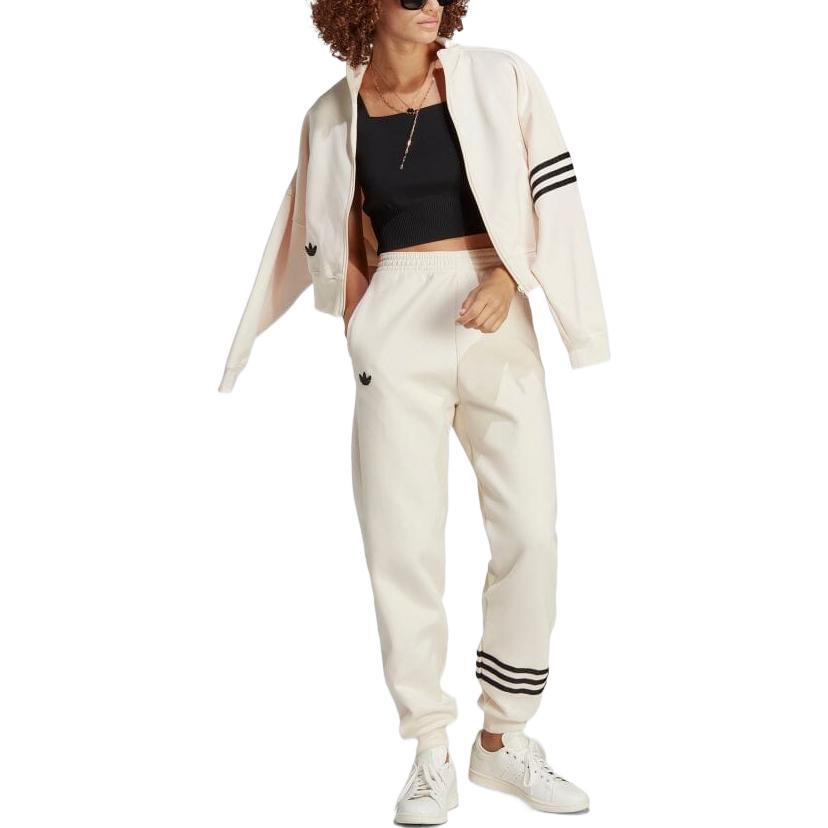(WMNS) adidas Adicolor Neuclassics Pants Asia Sizing 'White' IB7320