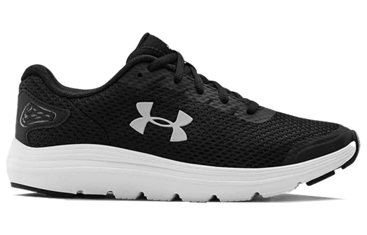 (WMNS) Under Armour Surge 2 'Black White' 3022605-001
