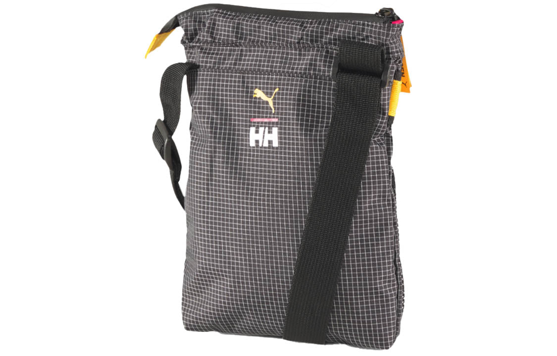 PUMA x HELLY HANSEN Portable Shoulder Bag 'Black Yellow' 077195-01