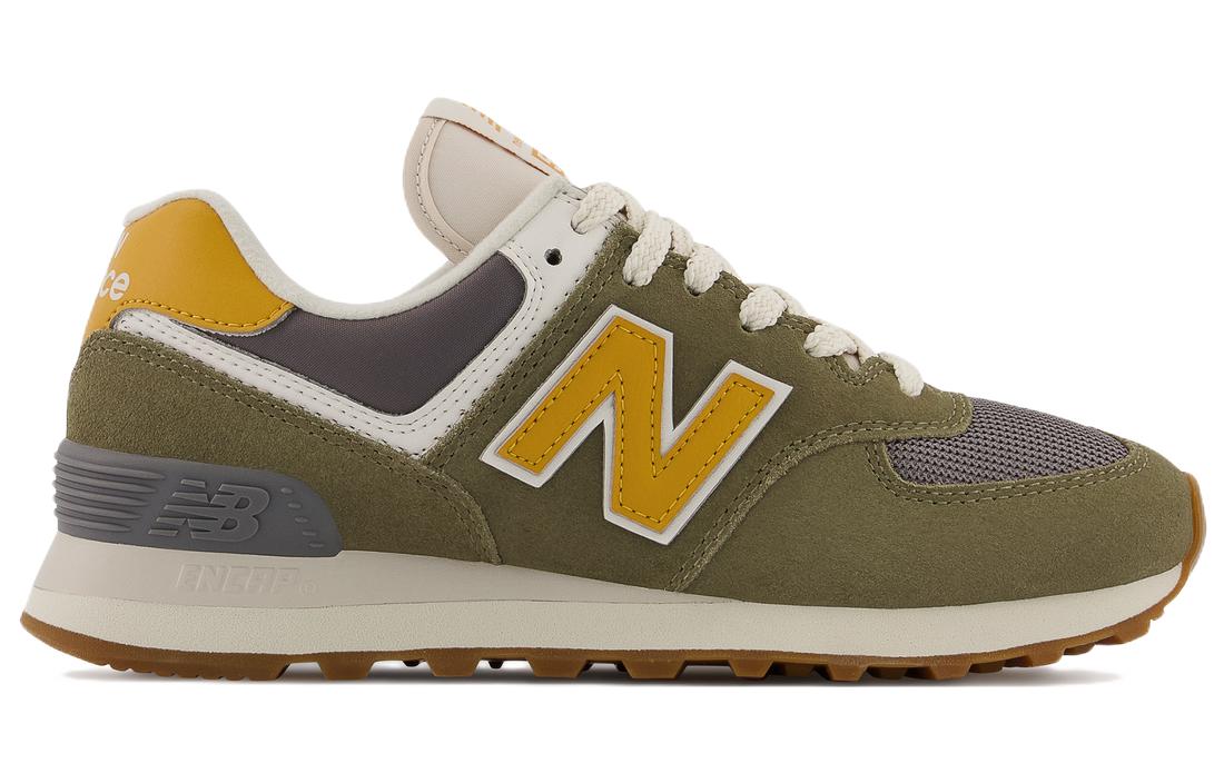 (WMNS) New Balance 574 'Dark Green Yellow Gray' WL574RCE