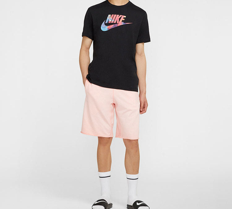 Nike Printing Large Logo Short Sleeve Black CT5653-010