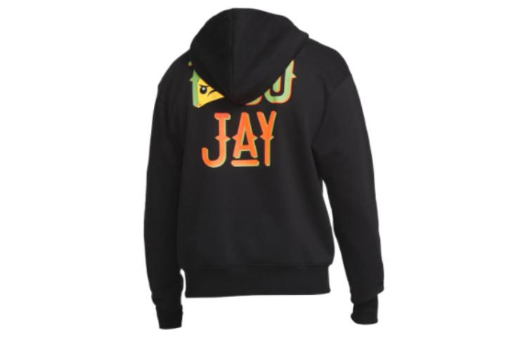 Men's Air Jordan x Tatum TACO JAY Crossover Alphabet Logo Pattern Pullover Black DV5534-010