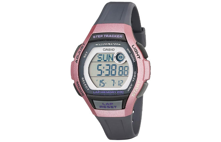 CASIO Waterproof Sports Shockproof Purple Digital LWS-2000H-4A