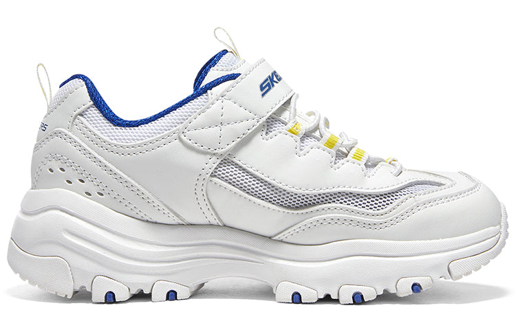 (GS) Skechers I-Conik 'White Blue Yellow' 415024L-WBLY