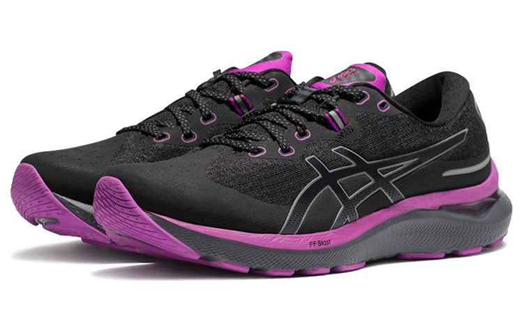 (WMNS) ASICS Gel-Cumulus 24 Lite-Show 'Black Purple' 1012B295-001