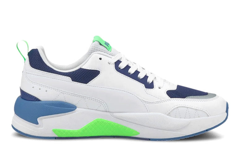 PUMA X-Ray 2 Square 'White Electric Green Blue' 373108-14
