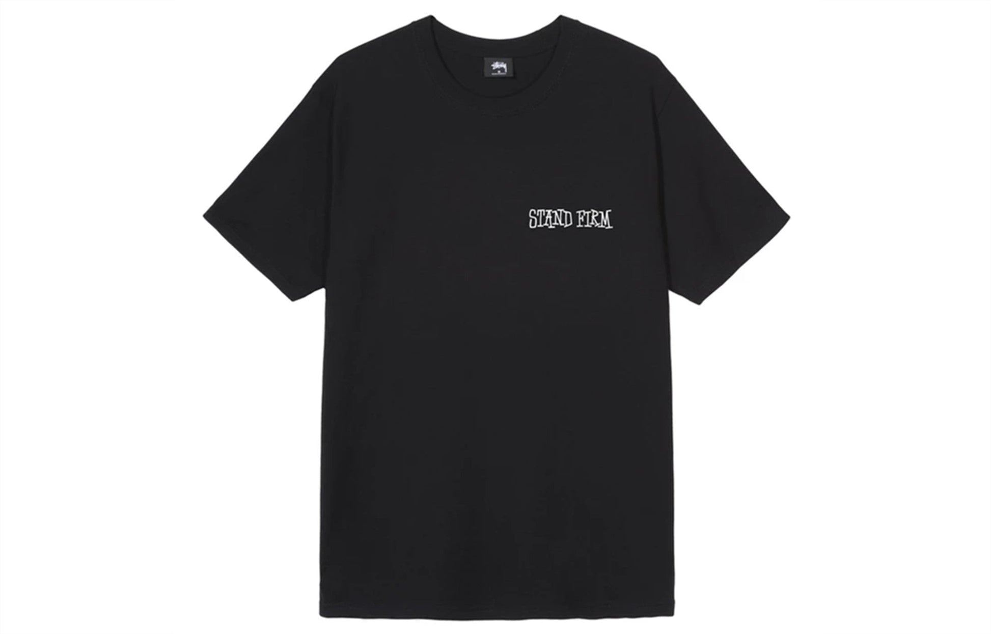 Stussy End Racism Slogan Short Sleeve Black 3903630-BLACK
