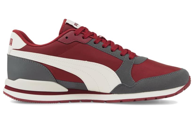 PUMA St Runner v3 Low Tops Red Gray 384857-04