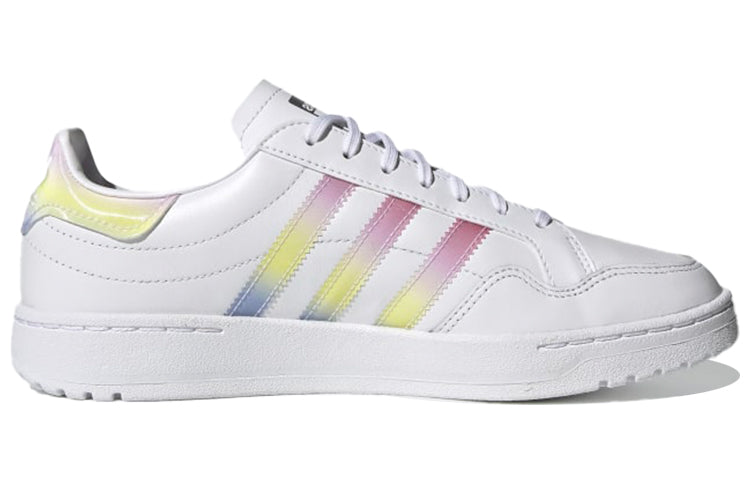 (WMNS) adidas originals Team Court Shoes White FY2725