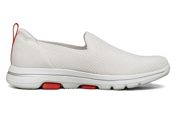 (WMNS) Skechers Go Walk 5 'White' 124246-WMLT