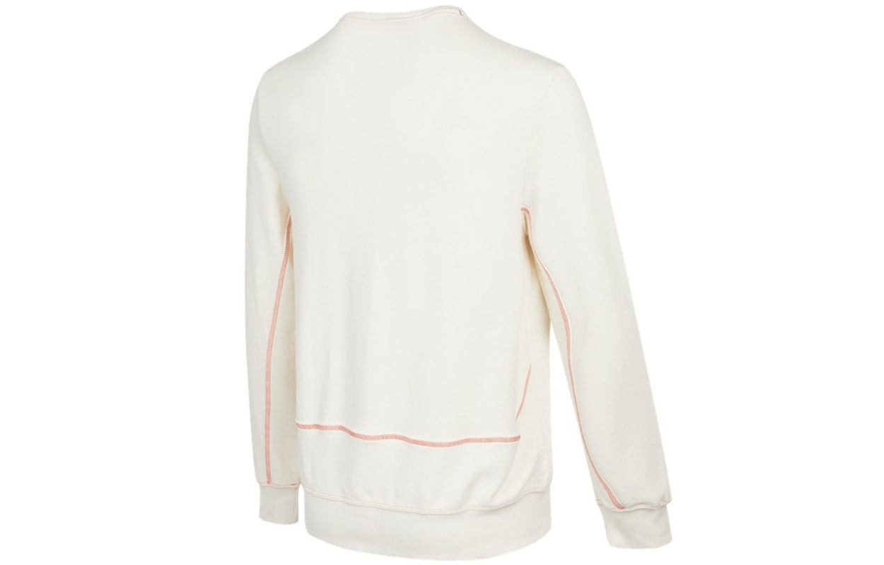 PUMA Athleisure Casual Sports Pullover Round Neck Creamy White 532108-03