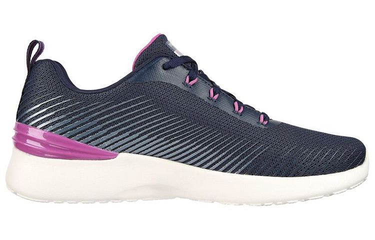 (WMNS) Skechers Skech-Air Dynamight 'Black Purple' 149669-NVPR