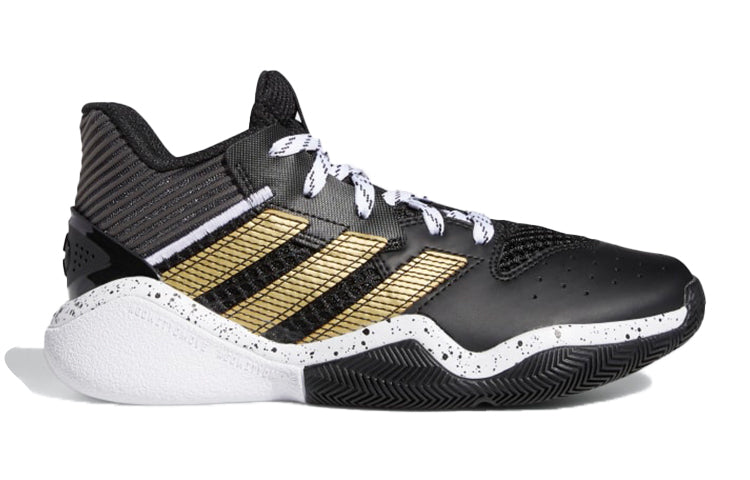 (GS) adidas Harden Stepback J 'Black Gold' FX9176