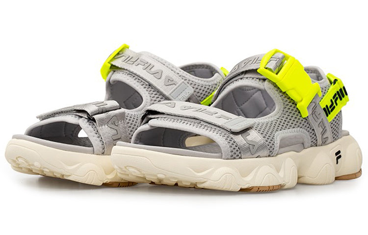 Fila Jagger Sports Sandals Grey/White/Yellow T12M024501FLR