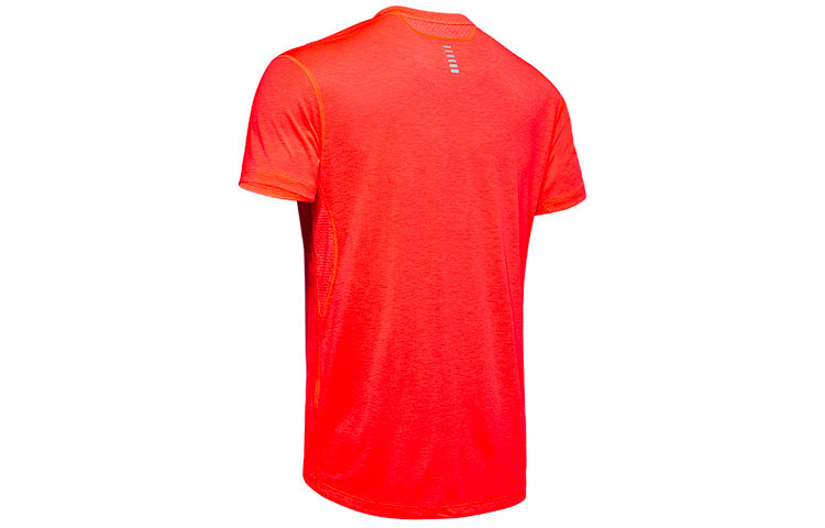 Men's Under Armour Streaker Series Running Sports Short Sleeve Red 1326579-632