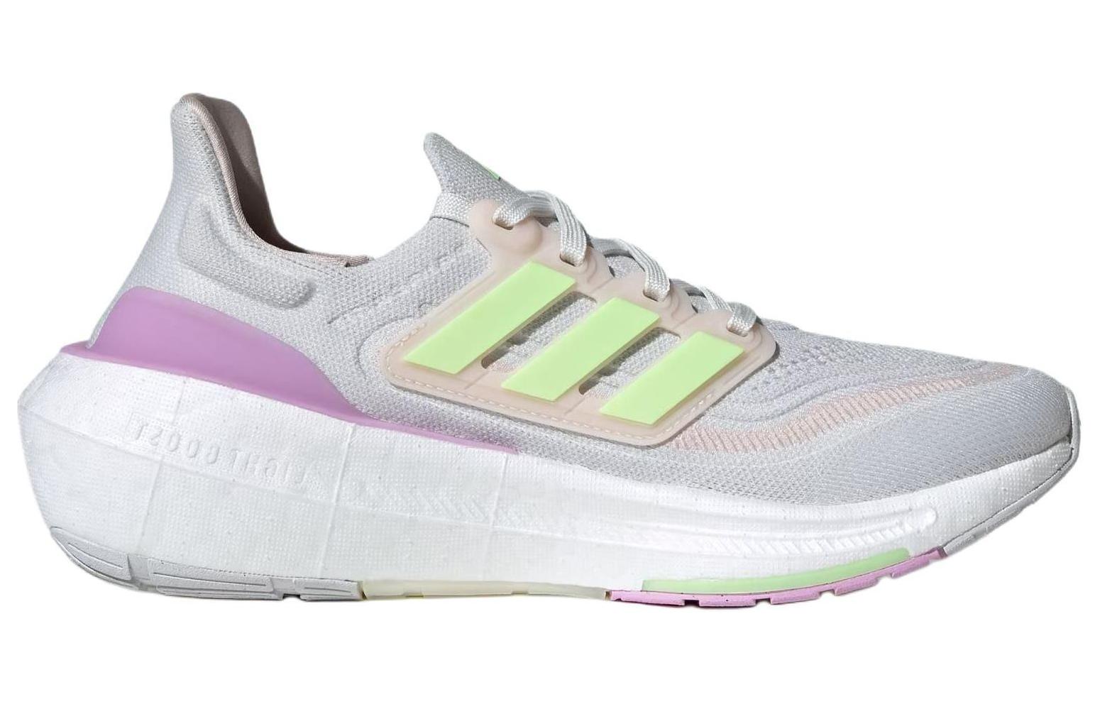 (WMNS) adidas Ultraboost Light 'White Green Lilac' IE3337