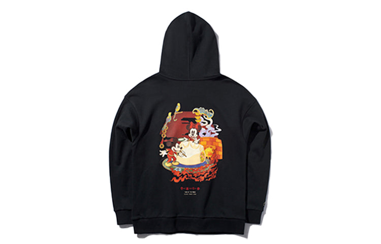 Li-Ning x Disney Casual Loose Pullover Black AWDQ128-3