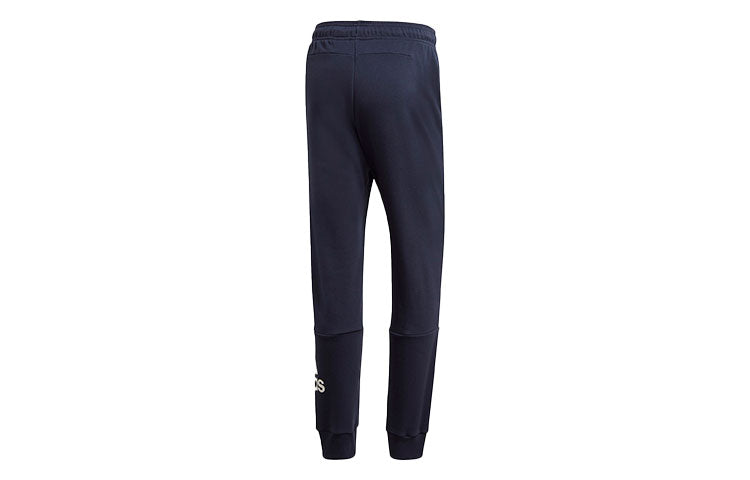 adidas logo Printing Casual Bundle Feet Sports Pants Blue FS4629
