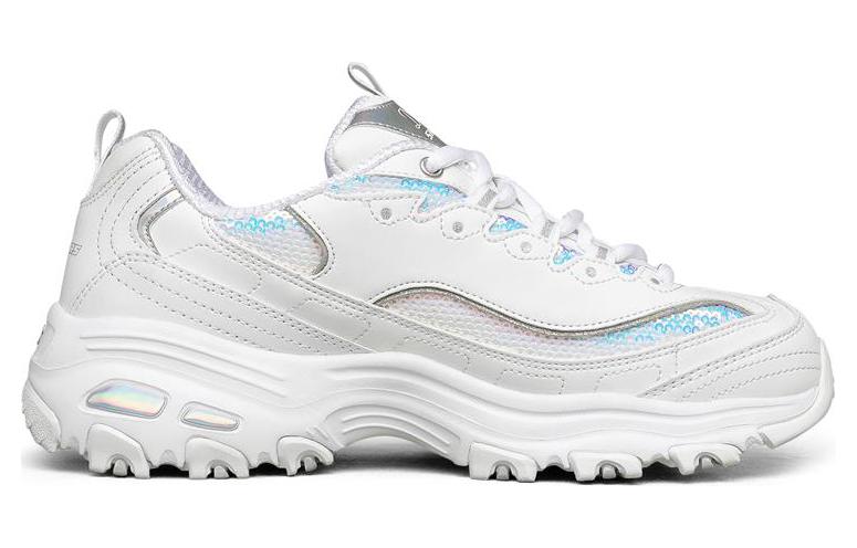 (WMNS) Skechers D'LITES 1.0 'White Blue' 66666311-WMLT