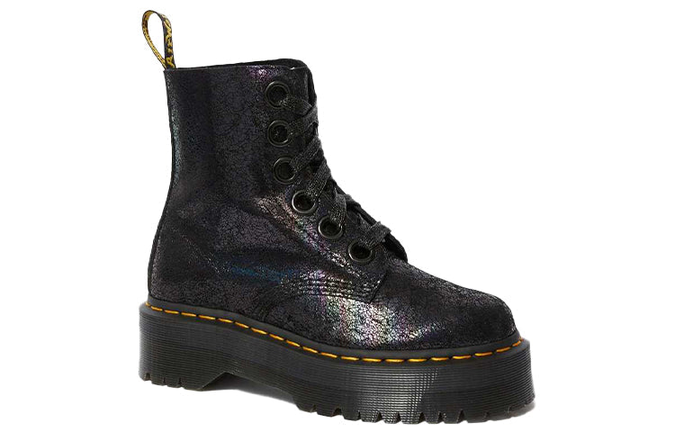 (WMNS) Dr. Martens Molly Metallic Black 25722001
