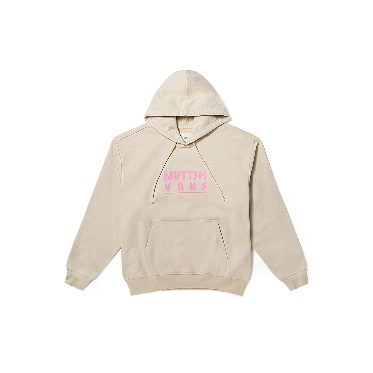 (WMNS) Vans x NUTTSH Friday Night Hoodie 'Beige' VN000H0E2N1
