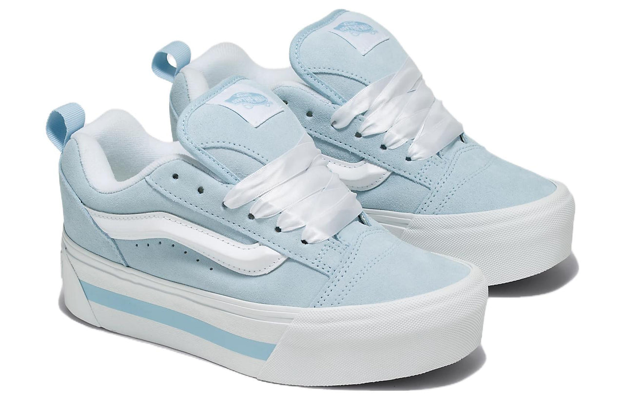 Vans Knu Stack Vintage Satin Shoes 'Dream Blue White' VN000CP6DRM